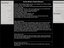 Tablet Screenshot of herbanmedia.com